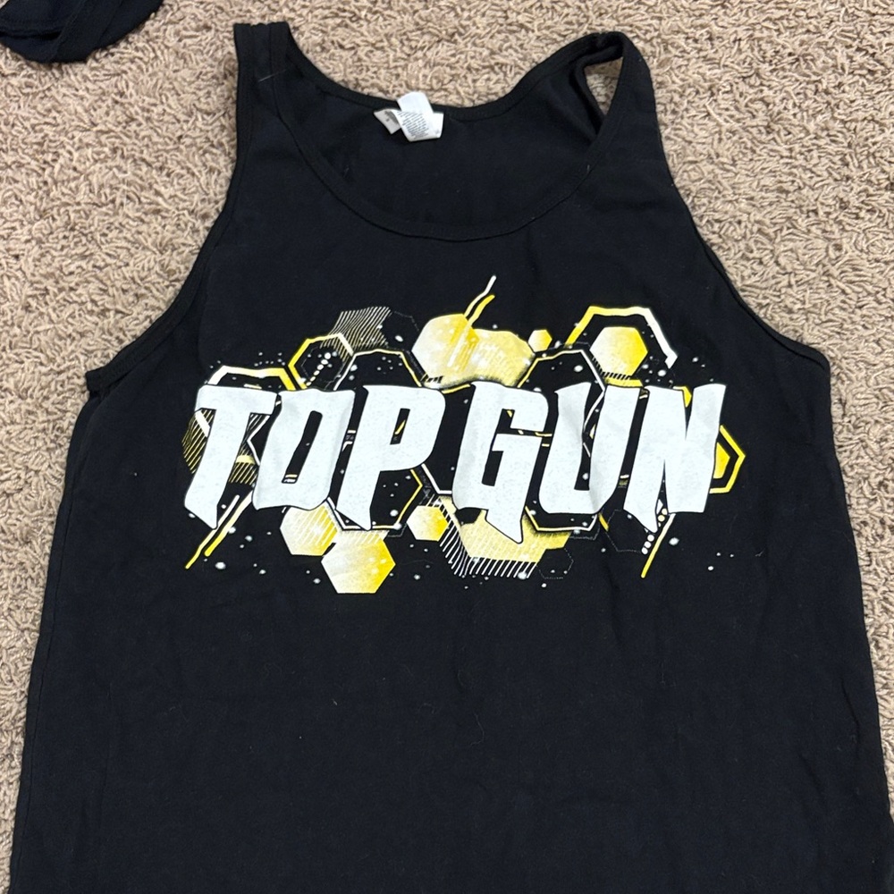 Top Gun Black Tank Top
